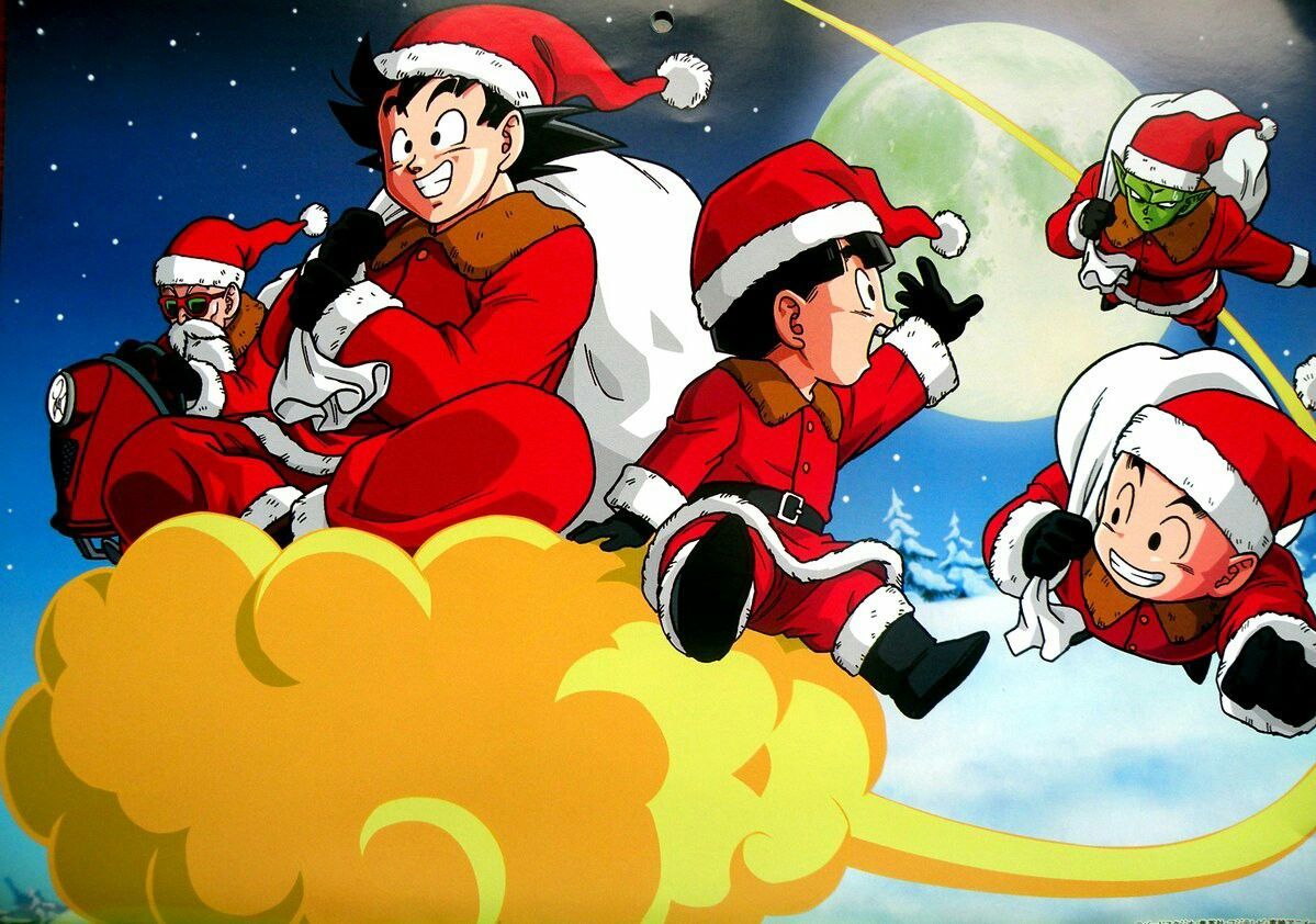 Dragon Ball Z Christmas Wallpapers