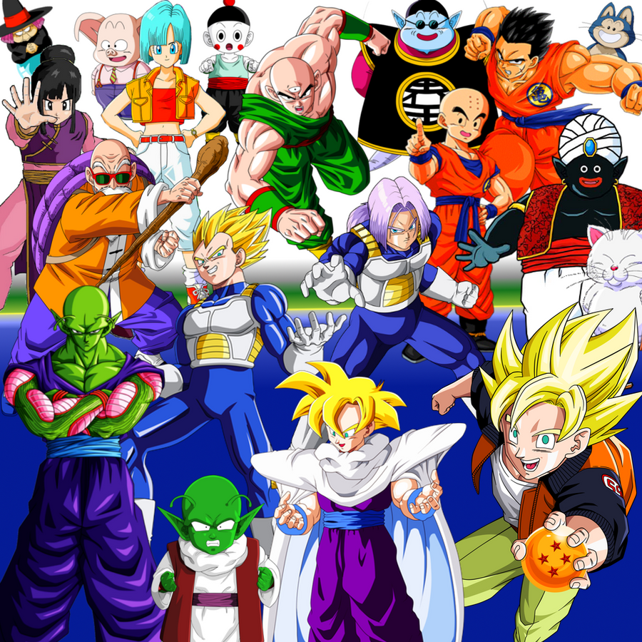 Dragon Ball Z Group Picture Wallpapers