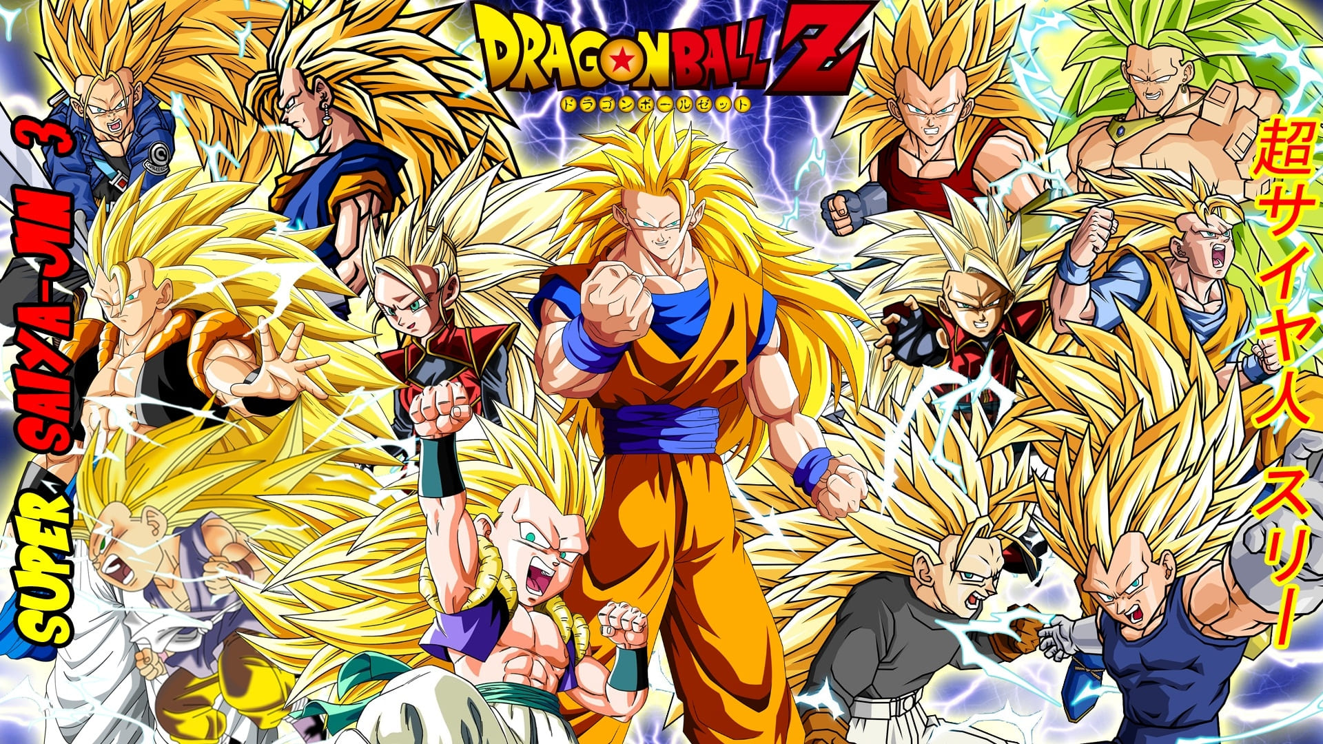 Dragon Ball Z Group Picture Wallpapers