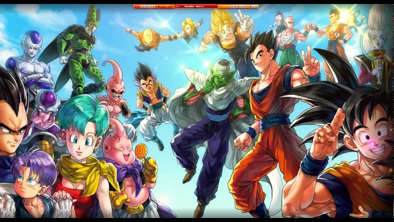 Dragon Ball Z Windows 10 Theme Wallpapers