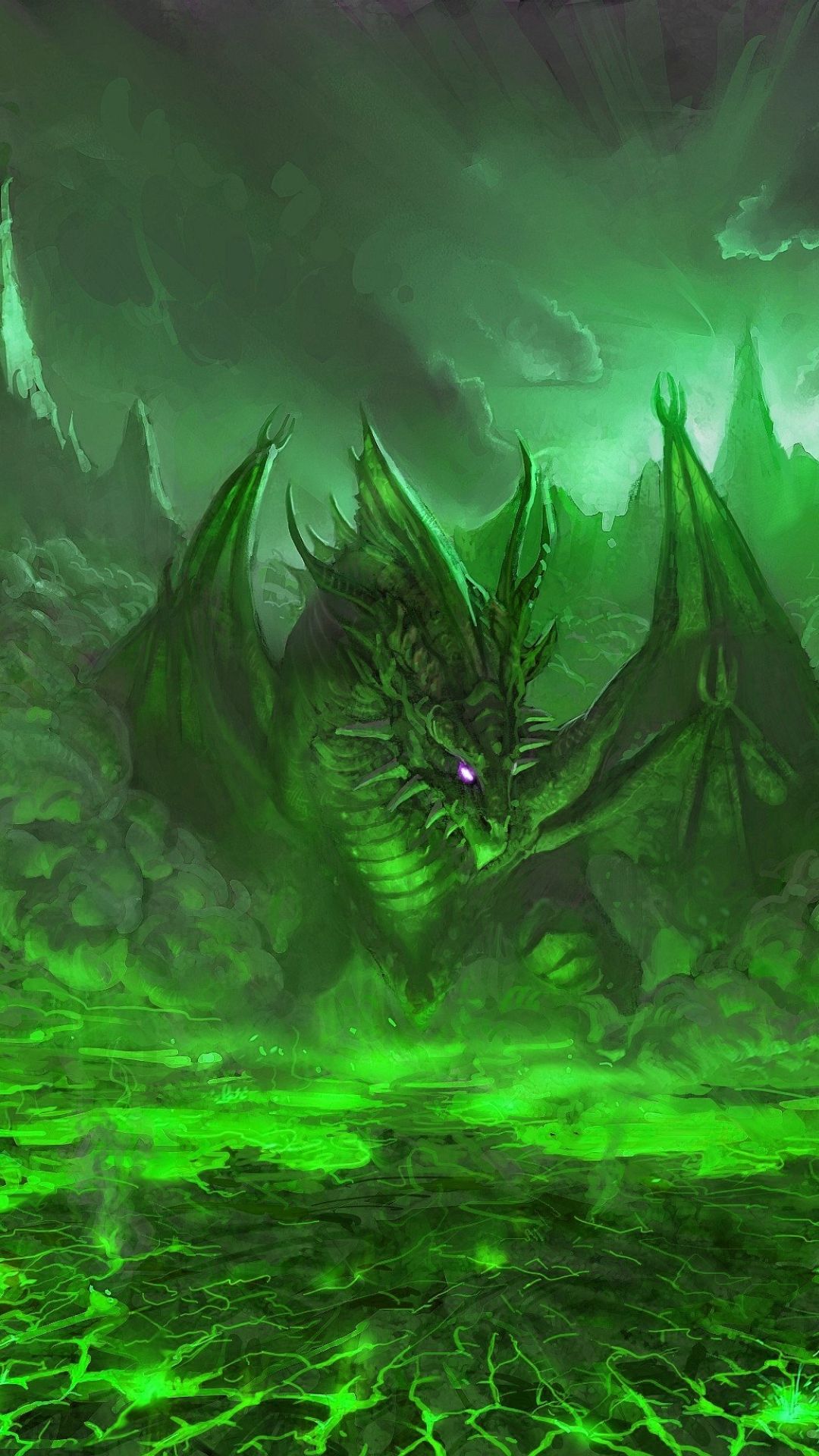 Dragon Landscape Wallpapers