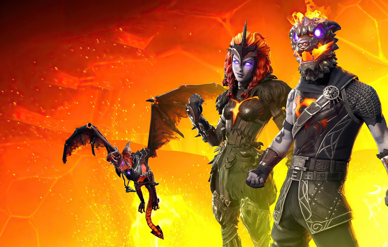 Dragon Skin Fortnite Wallpapers