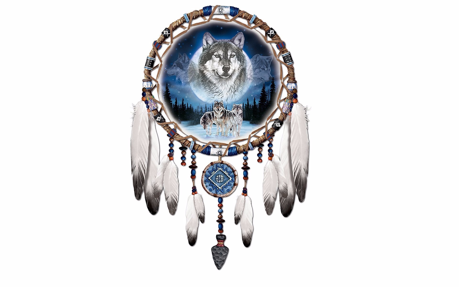 Dream Catcher Wolf Wallpapers