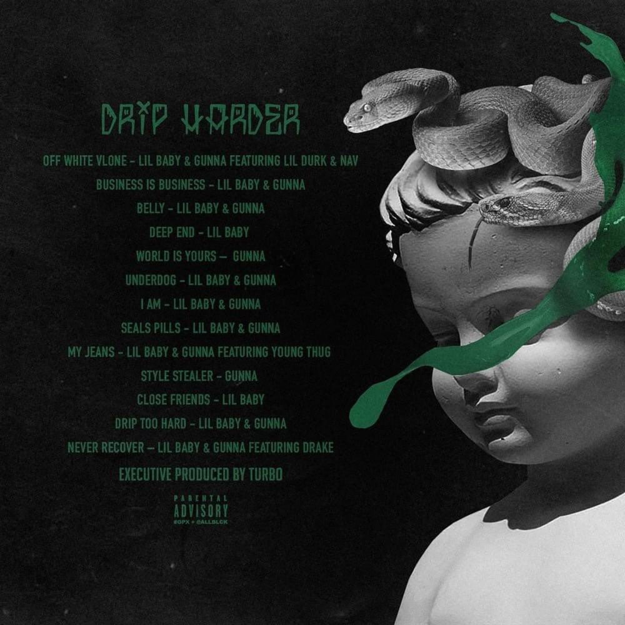 Drip Harder Album Cover Wallpapers
