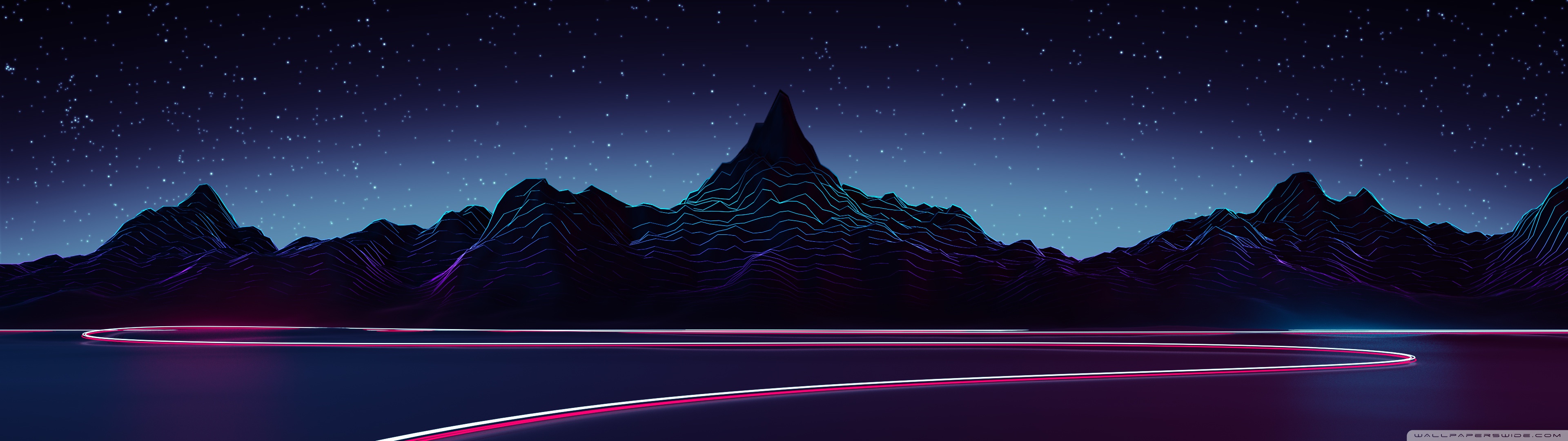 Dual Monitor Vaporwave Wallpapers