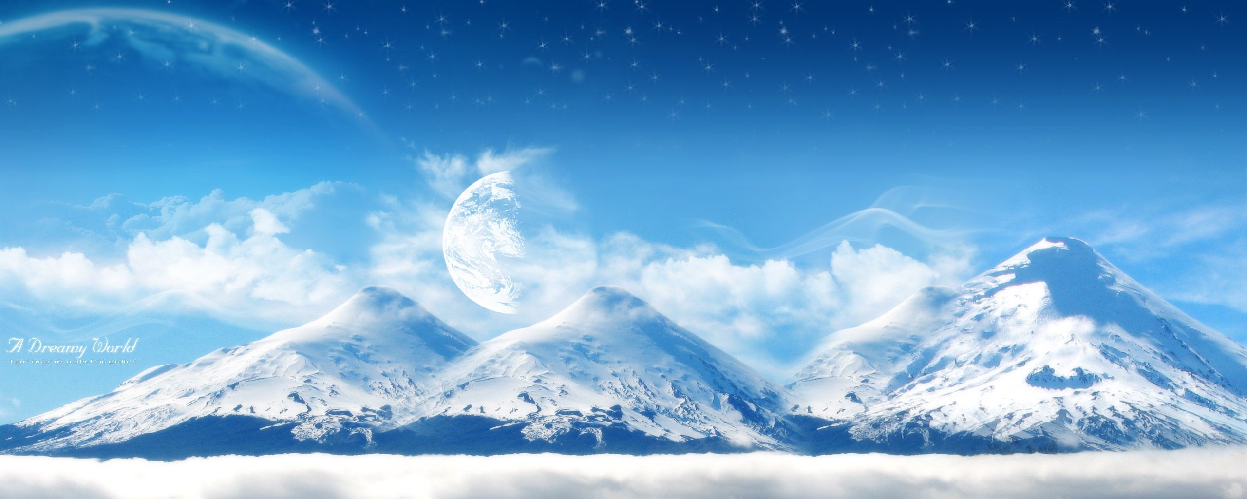 Dual Monitor Winter Wallpapers