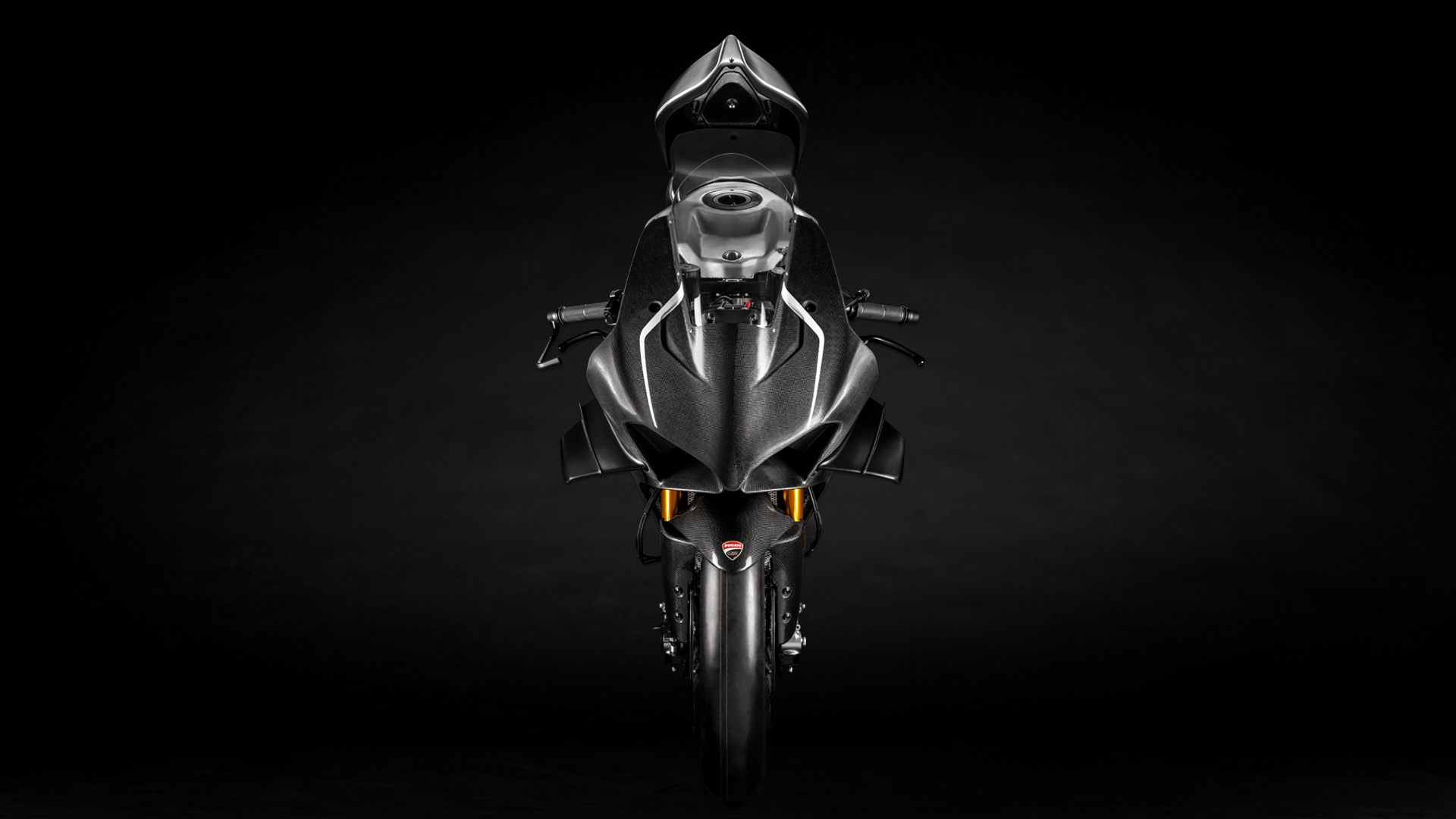 Ducati Panigale V4 Black Wallpapers