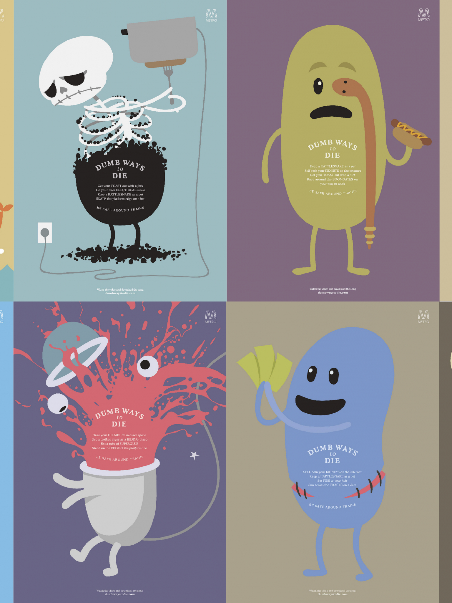 Dumb Ways To Die Wallpapers