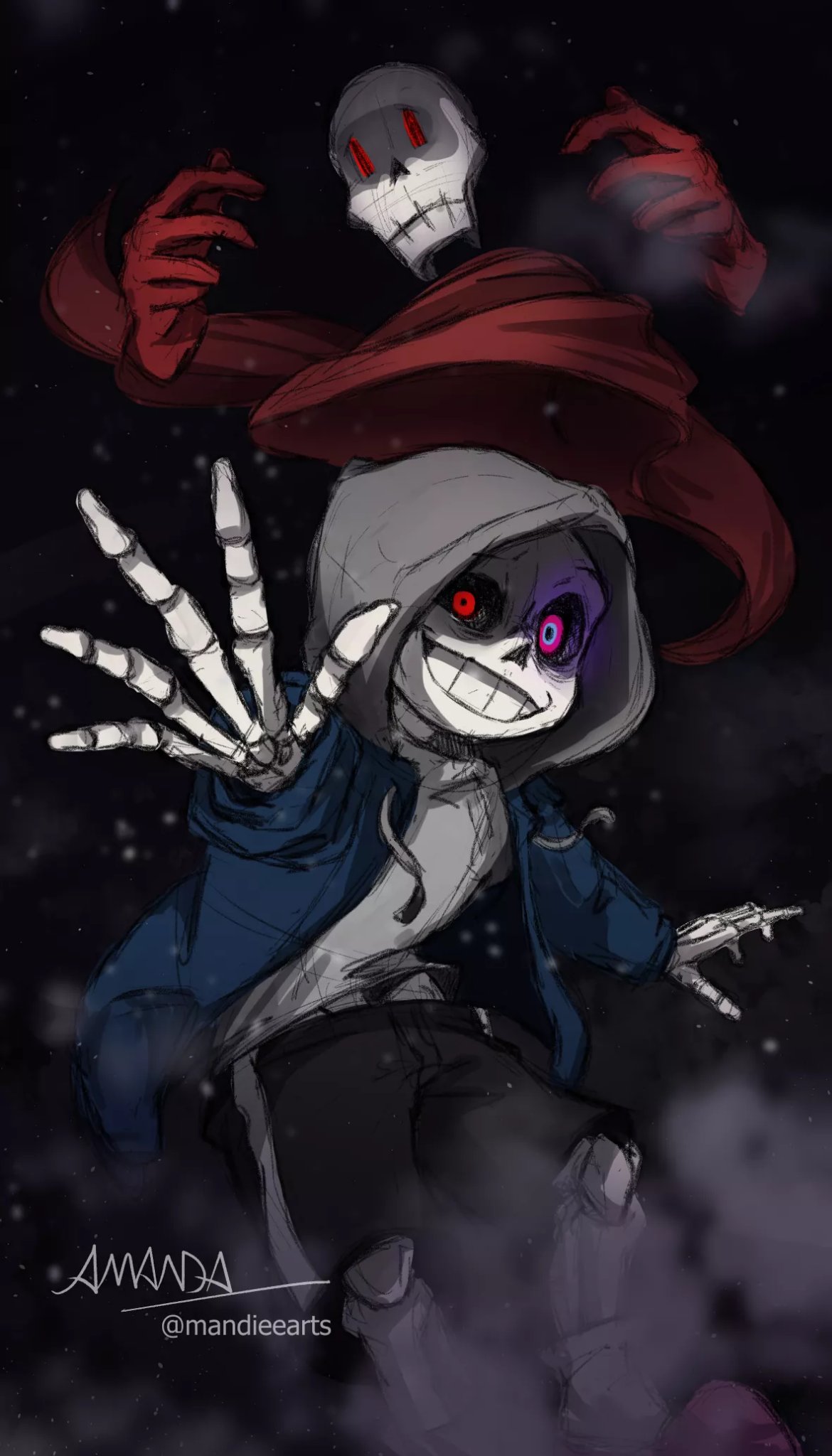 Dust Sans Fanart Wallpapers