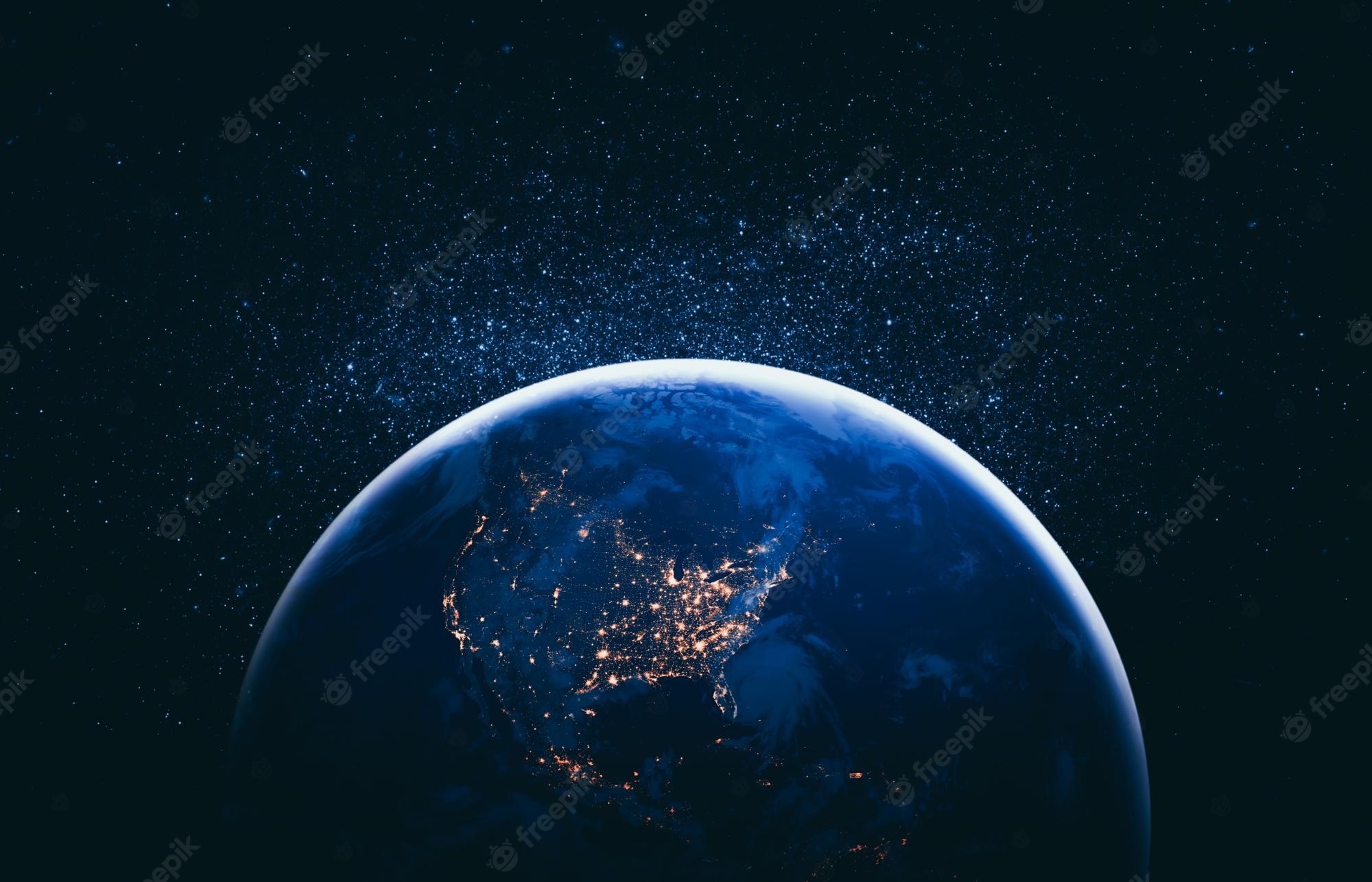 Earth And Stars Wallpapers