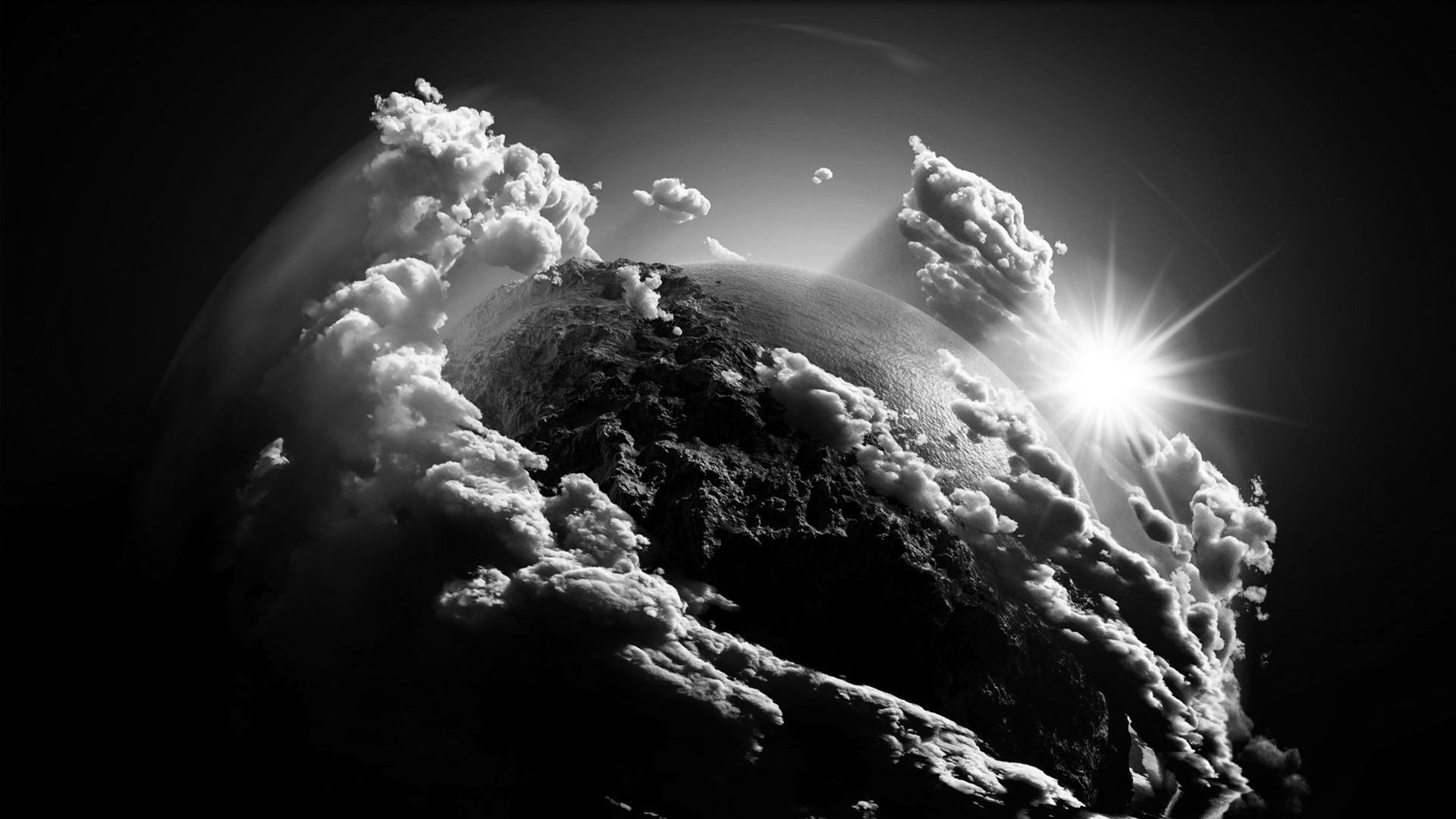 Earth Black And White Wallpapers