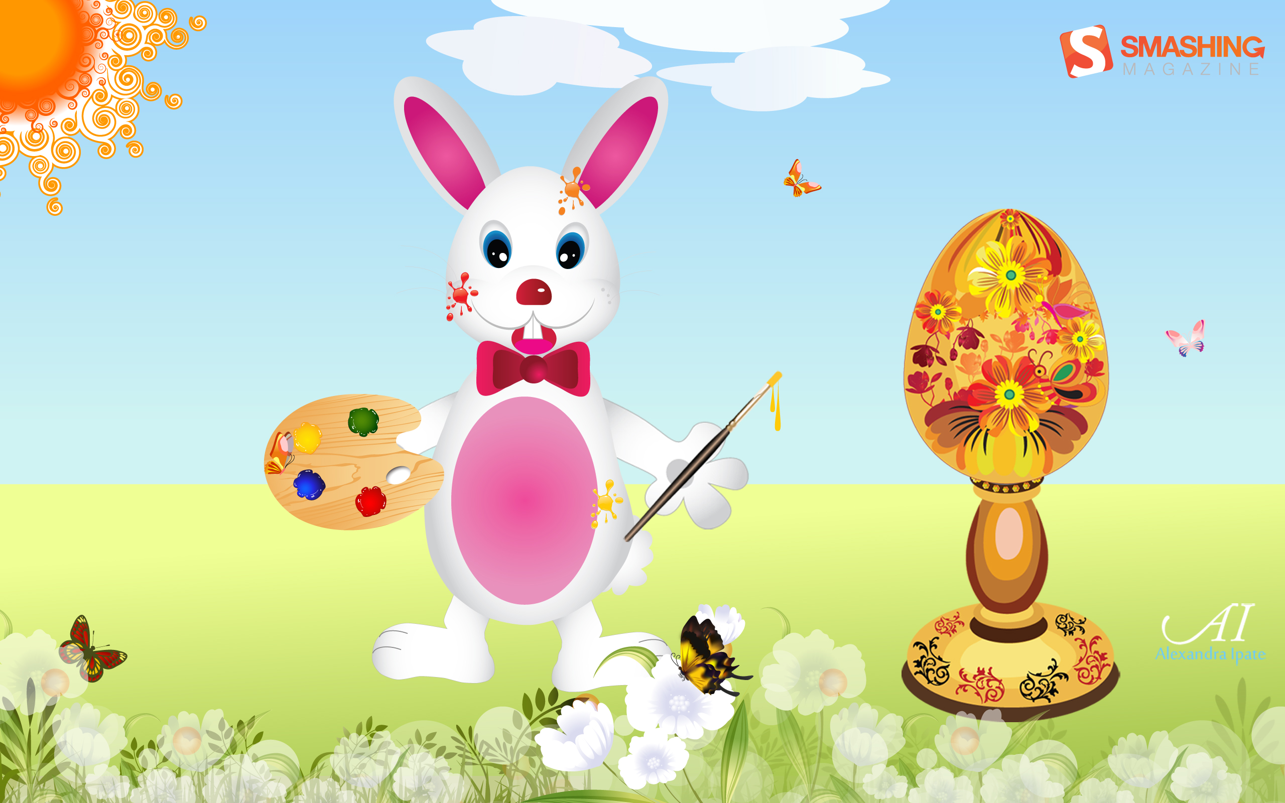 Easter Scenes Wallpapers