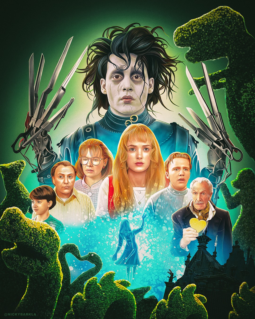 Edward Scissorhands Wallpapers