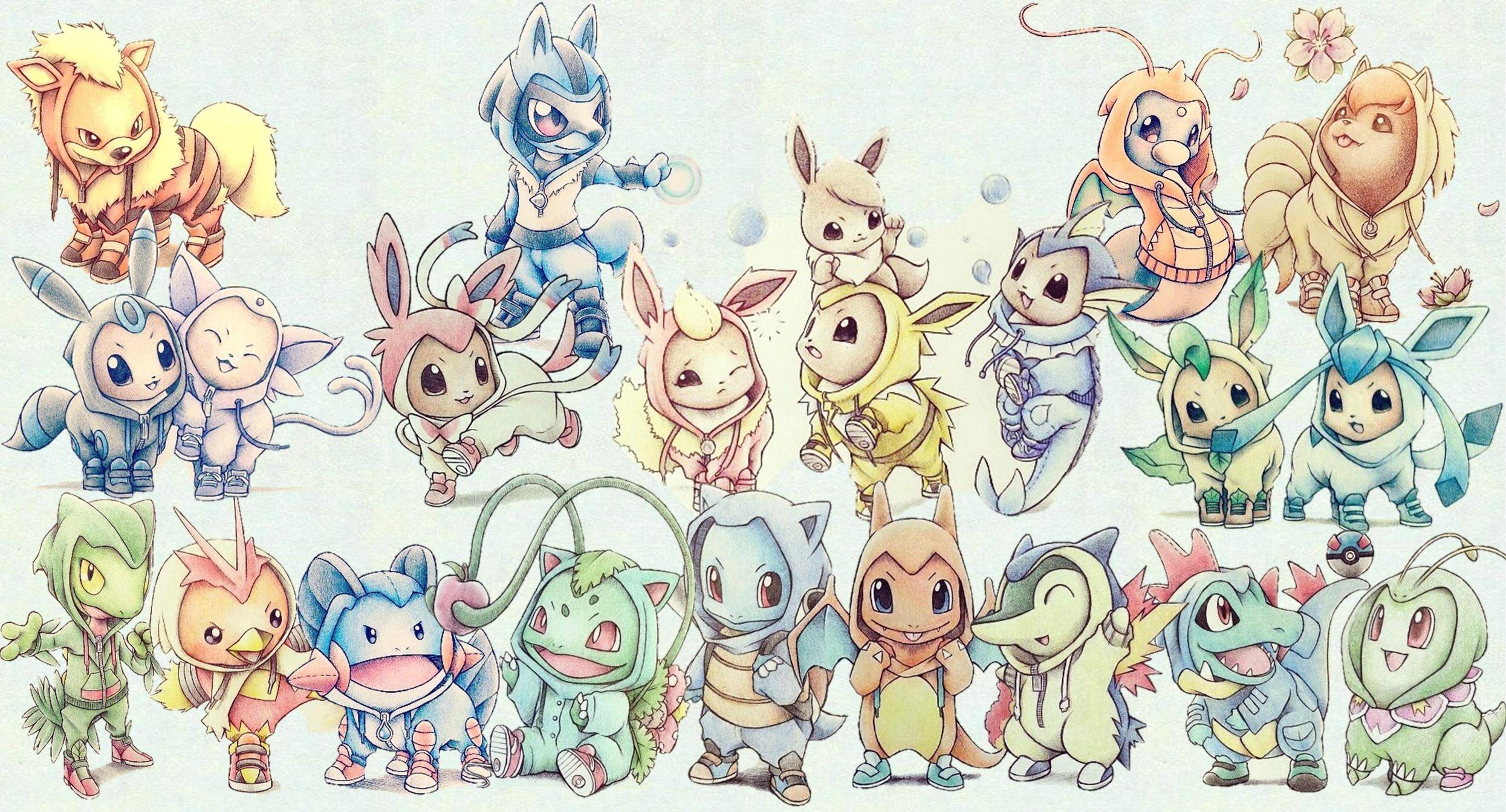 Eevee Evolution Pictures Wallpapers