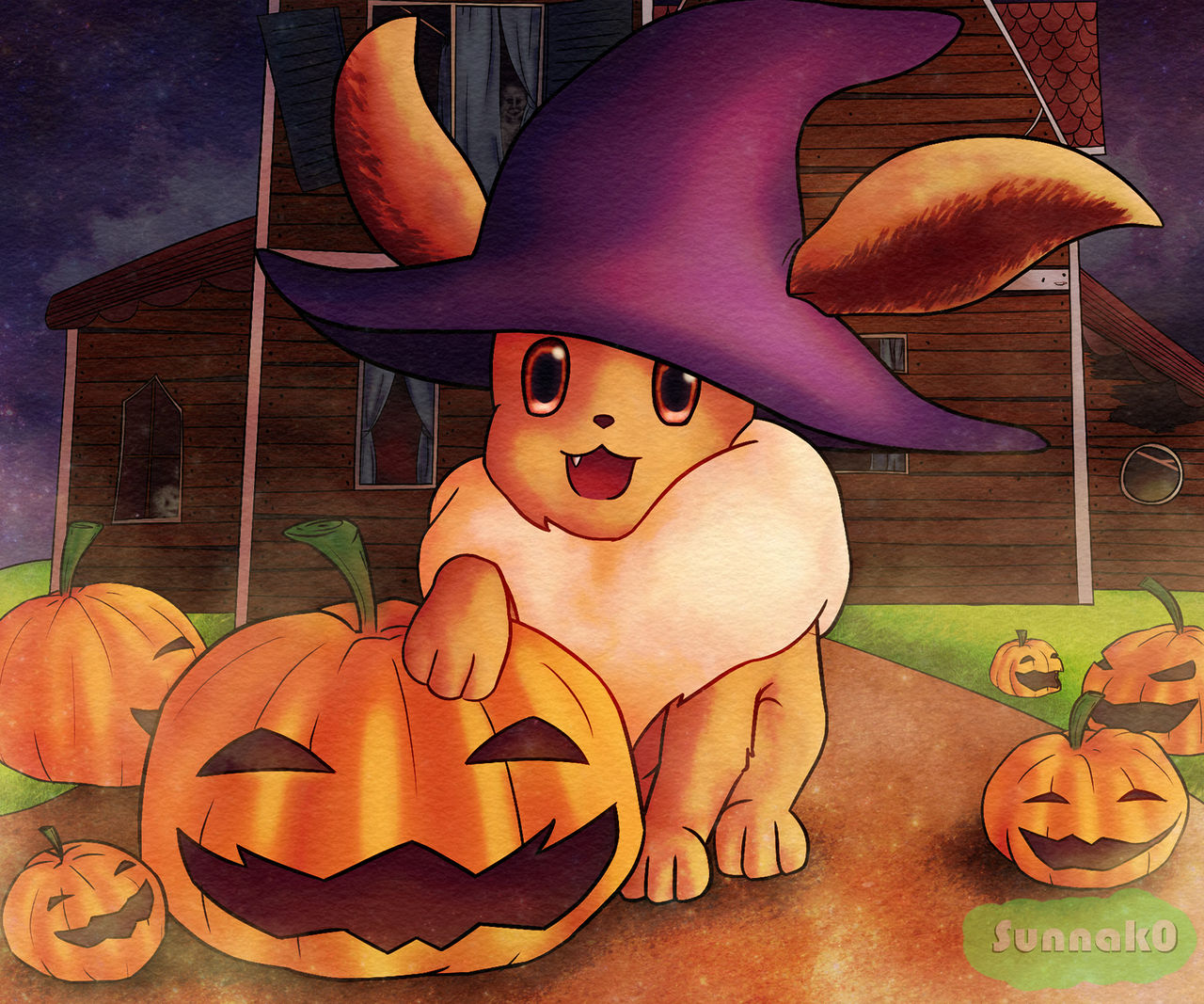 Eevee Halloween Wallpapers