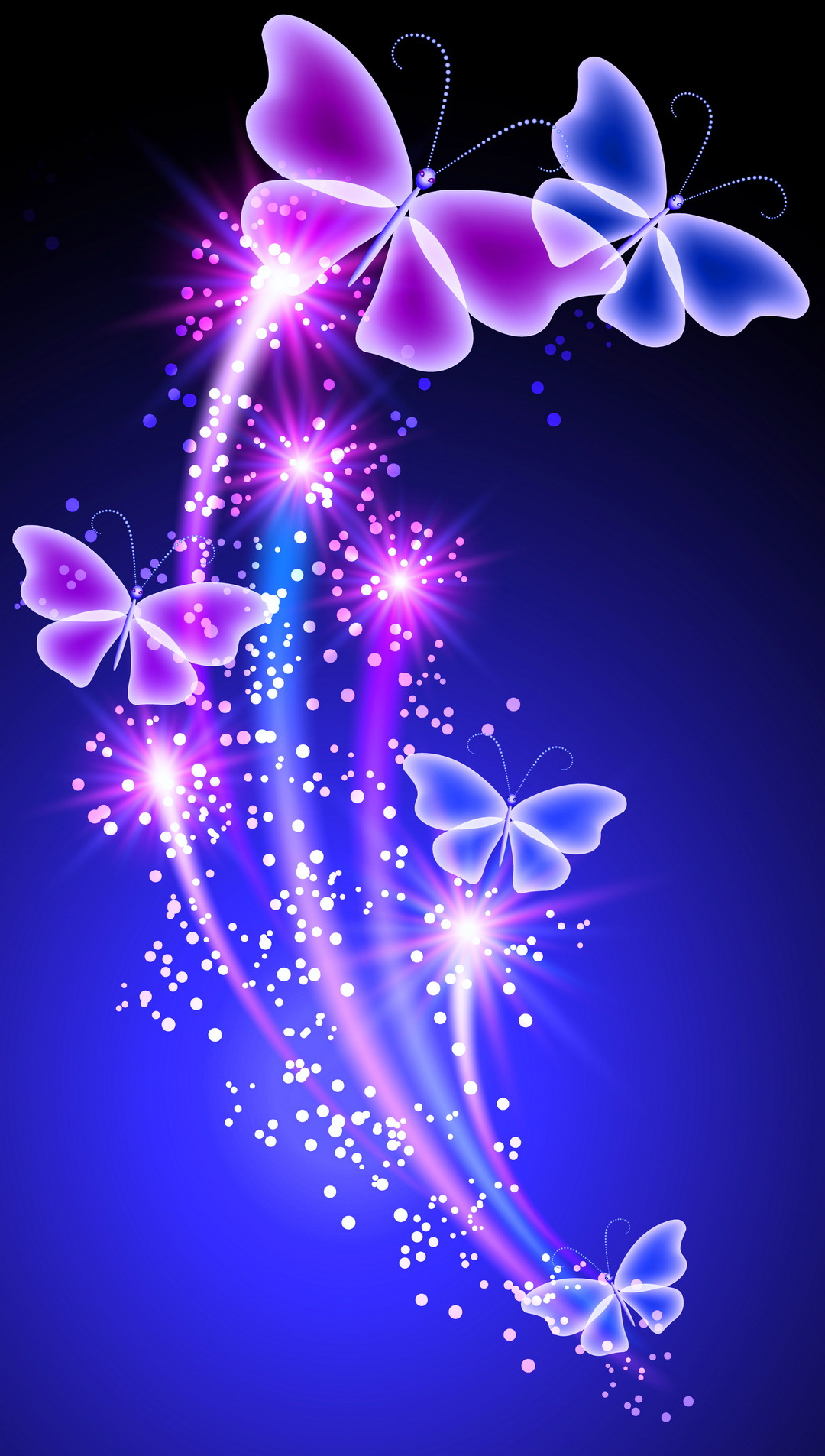 Electric Butterfly Wallpapers