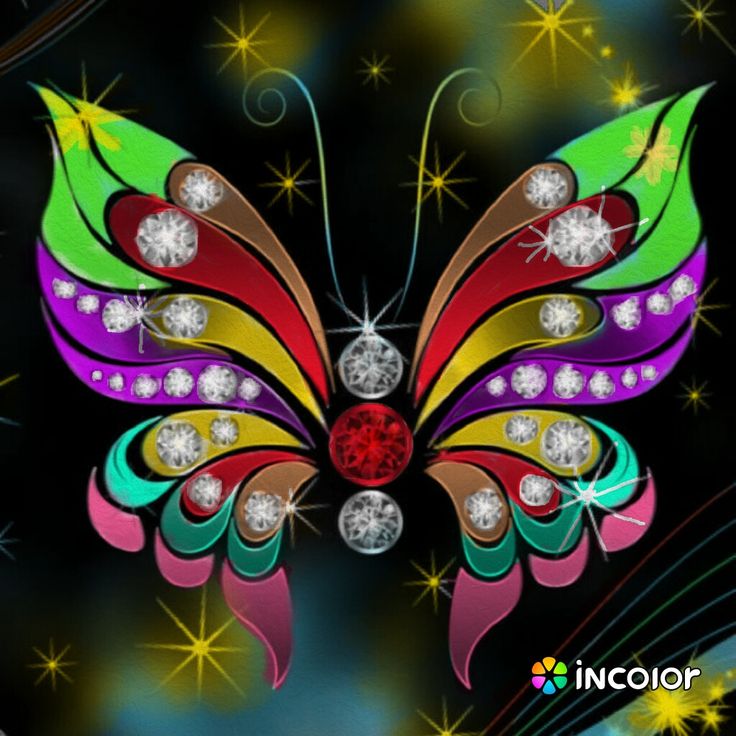 Electric Butterfly Wallpapers