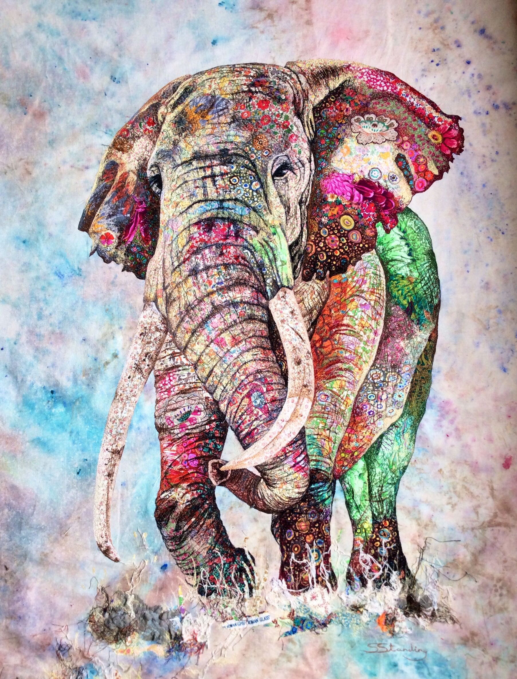Elephant Art Wallpapers