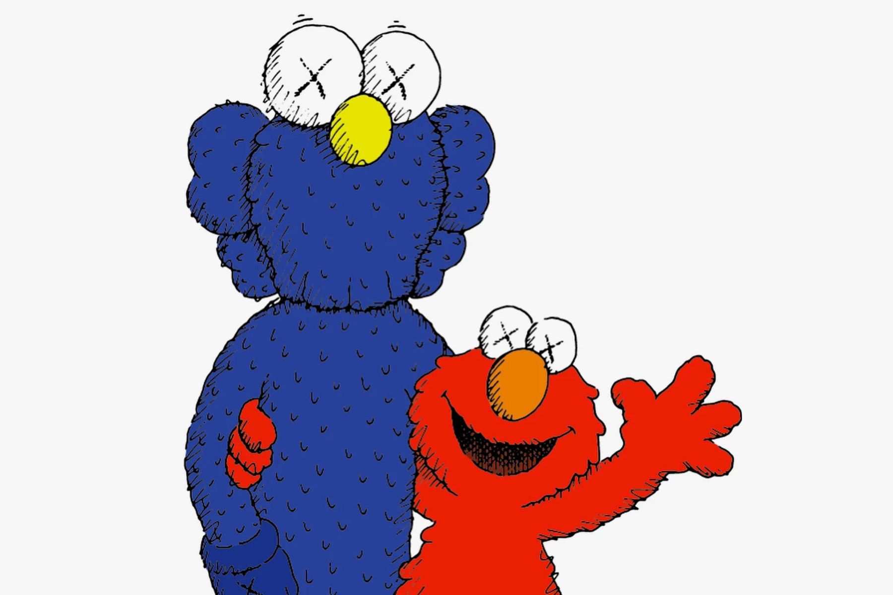 Elmo Kaws Wallpapers