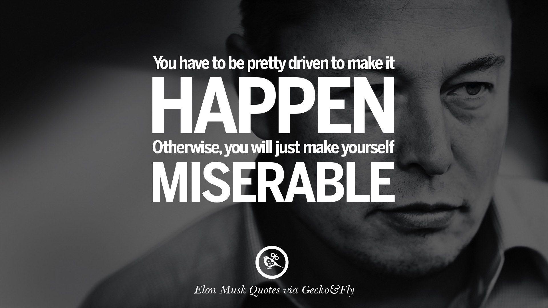 Elon Musk Quotes Wallpapers