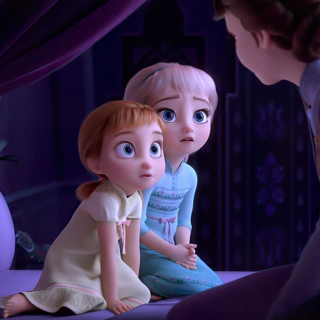 Elsa And Anna Baby Wallpapers