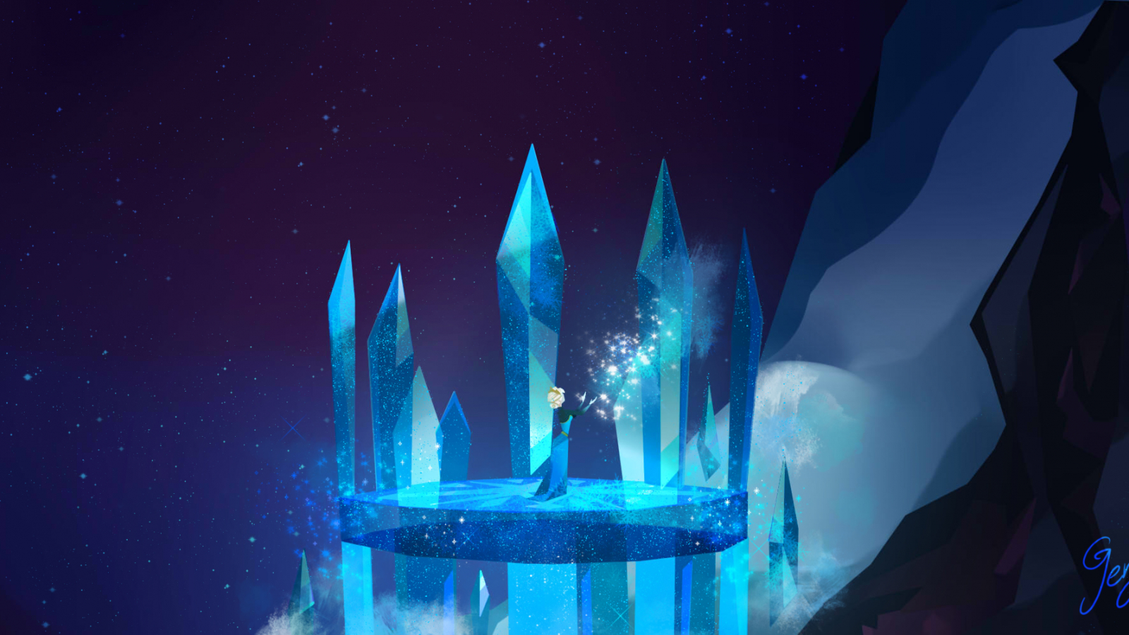 Elsa Castle Wallpapers