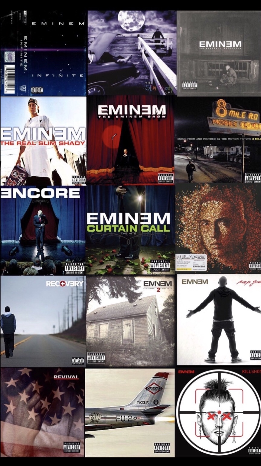 Eminem Album Covers Wallpapers