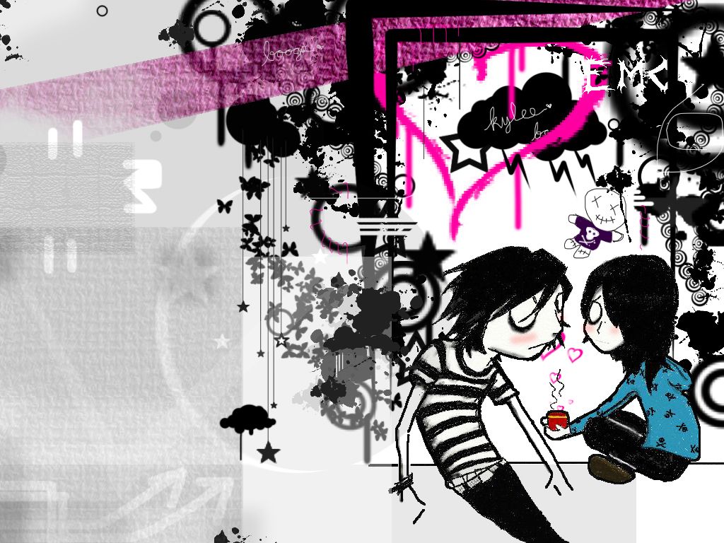 Emo Cartoons Pictures Wallpapers