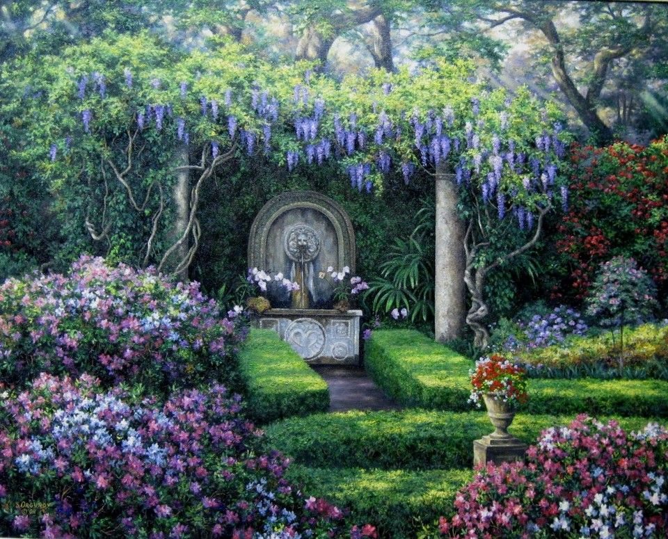 Enchanted Garden Wallpapers