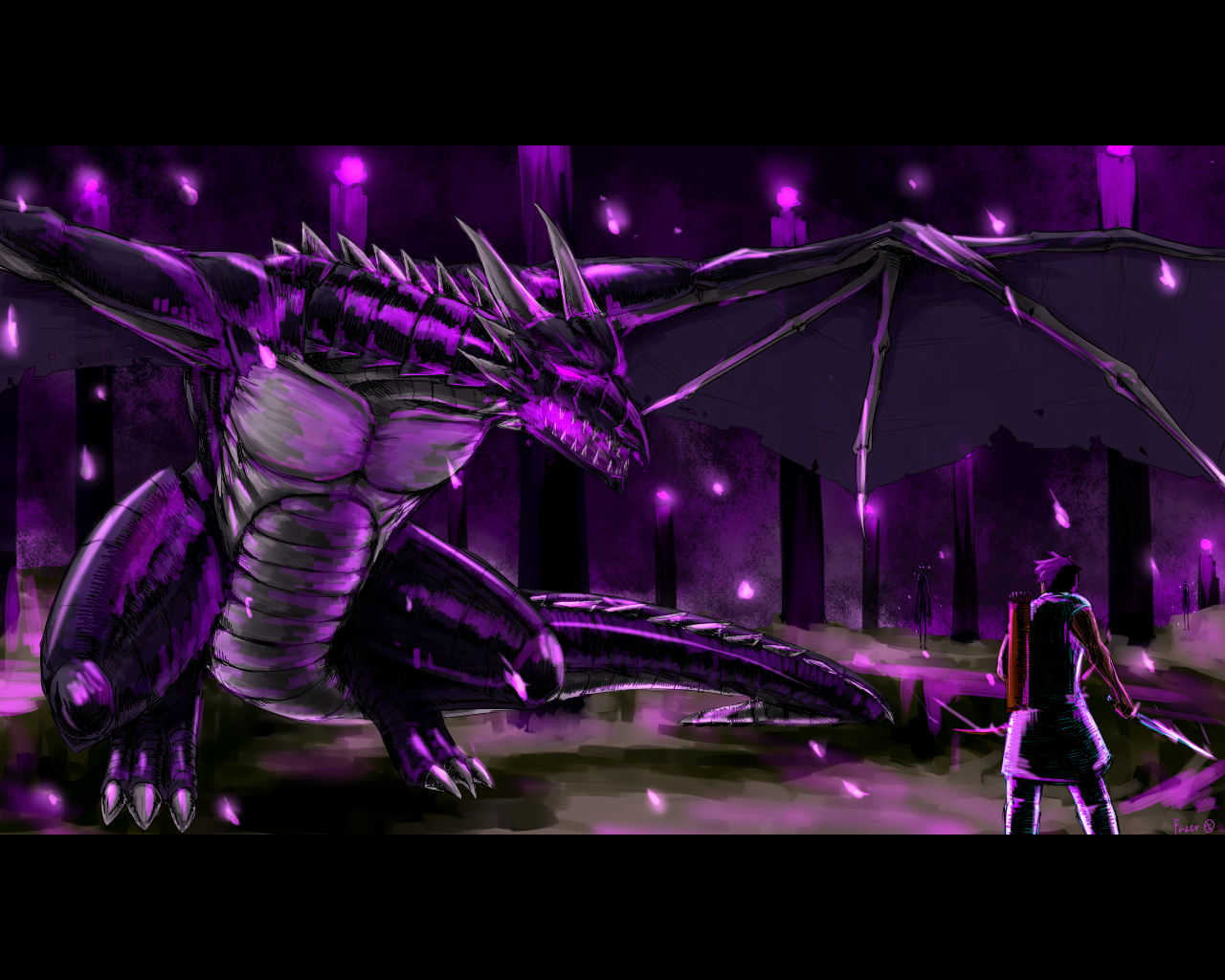 Ender Dragon Art Wallpapers