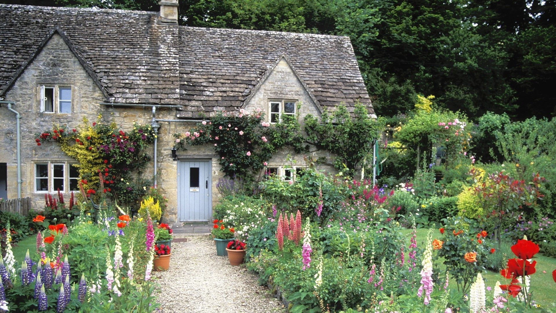 English Garden Wallpapers
