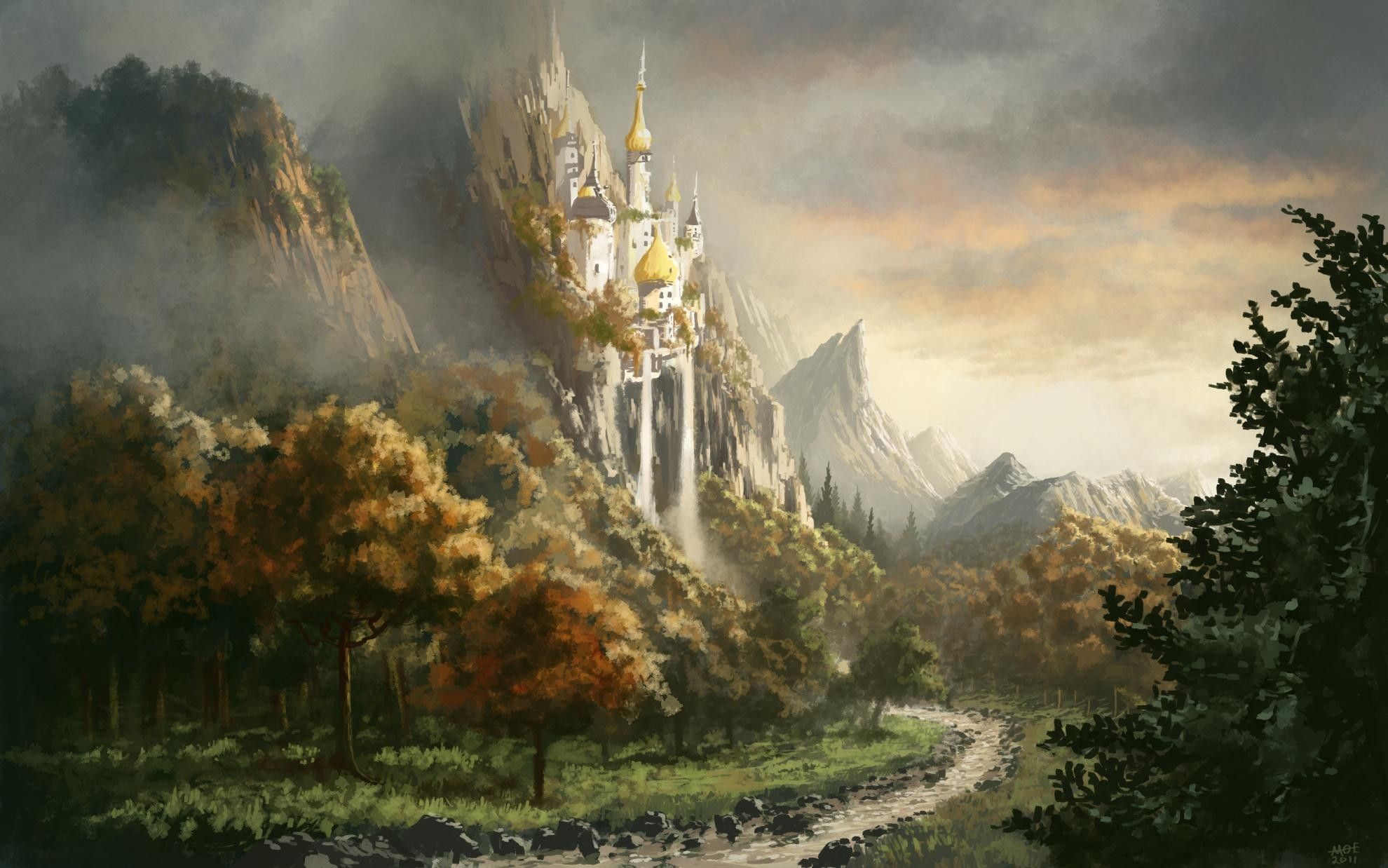 Epic Fantasy Castle Wallpapers