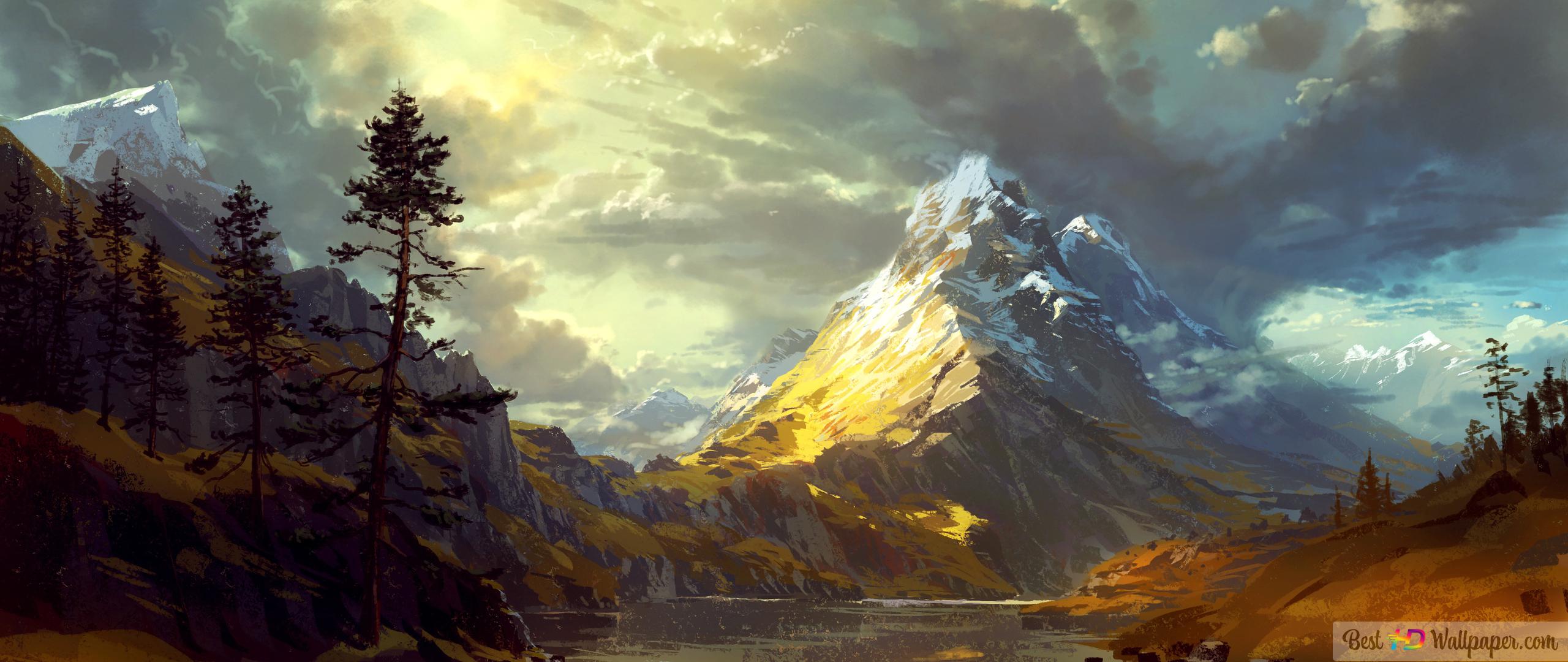 Epic Mountain Landscape Wallpapers