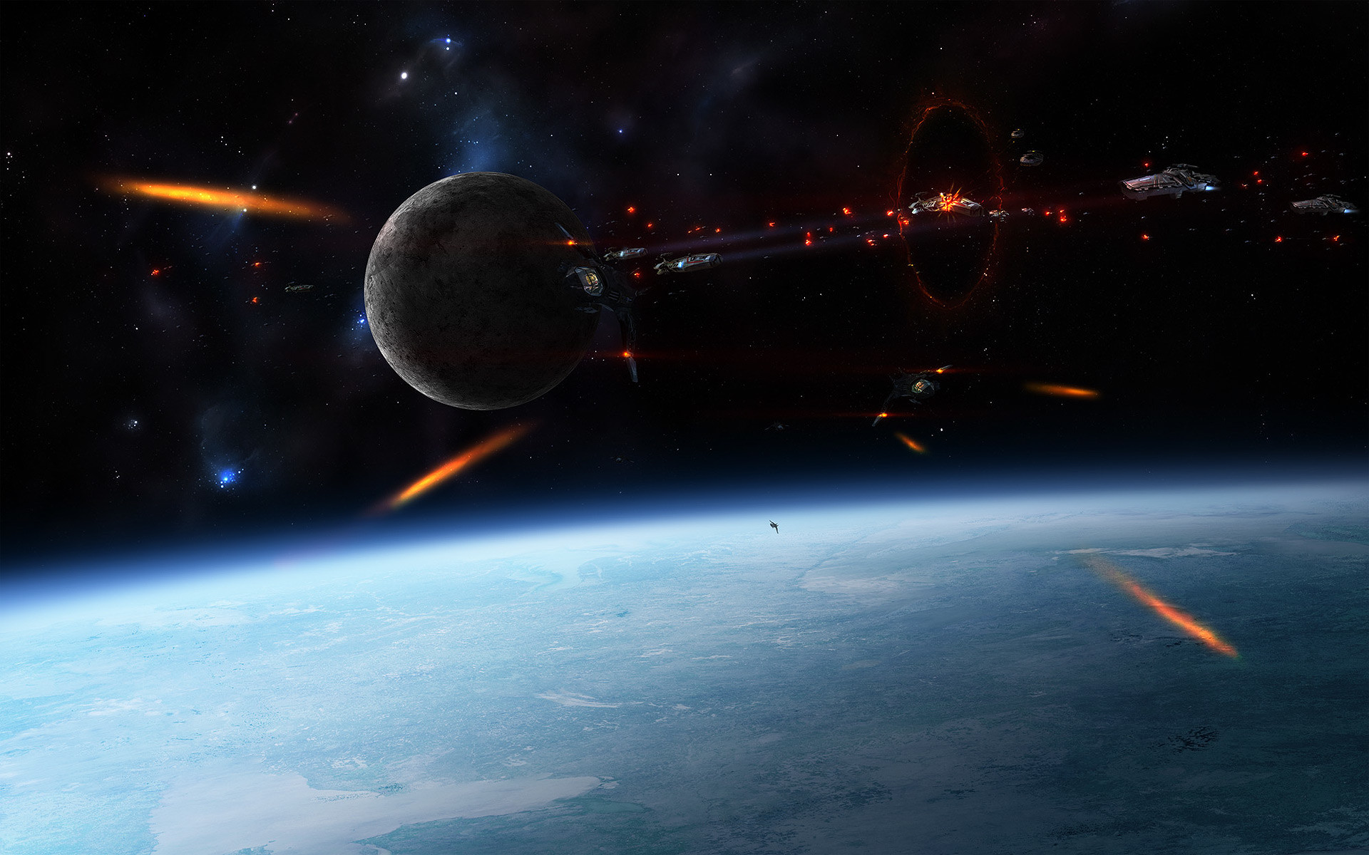 Epic Space Battle Wallpapers