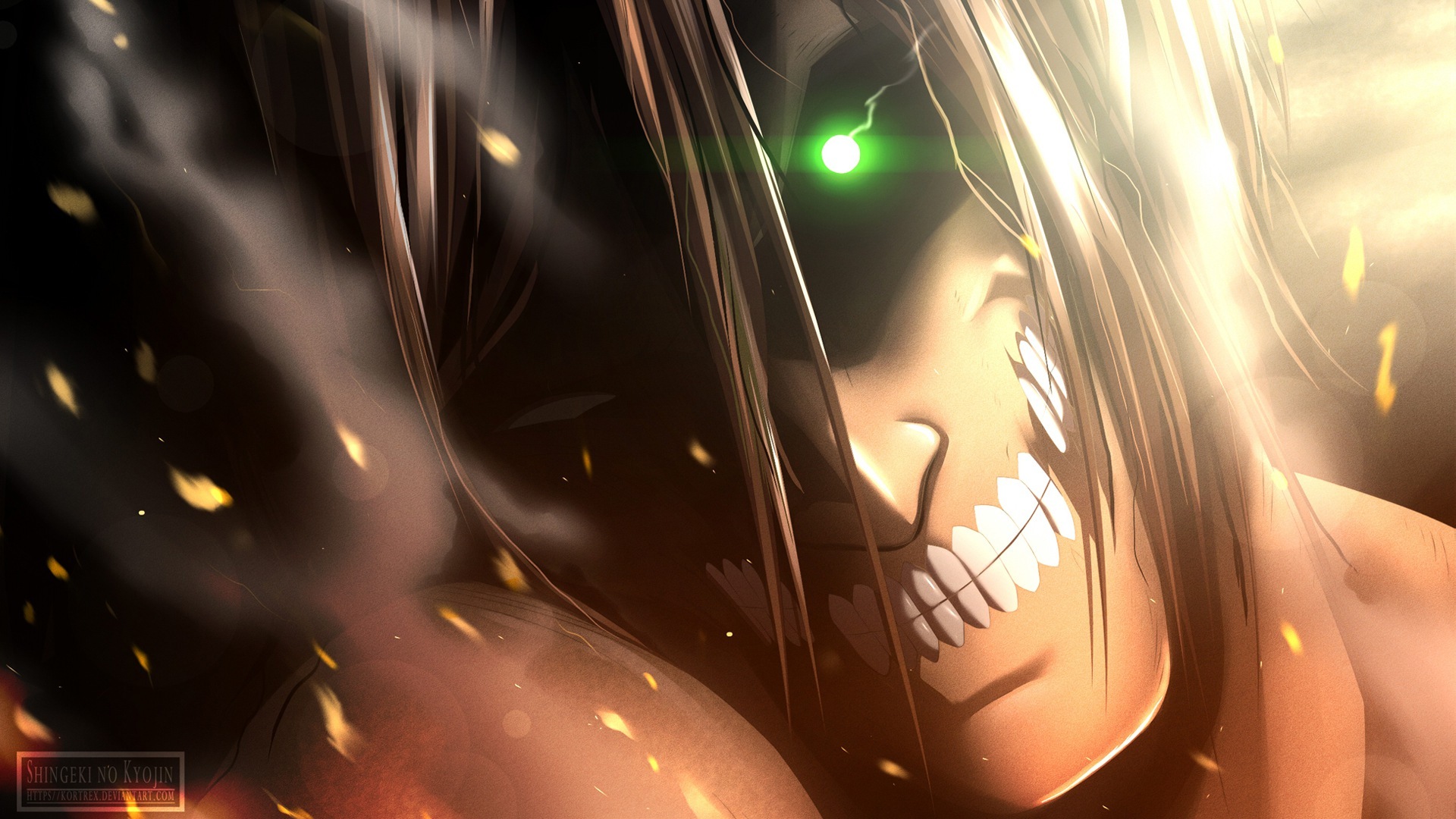 Eren Attack Titan Wallpapers