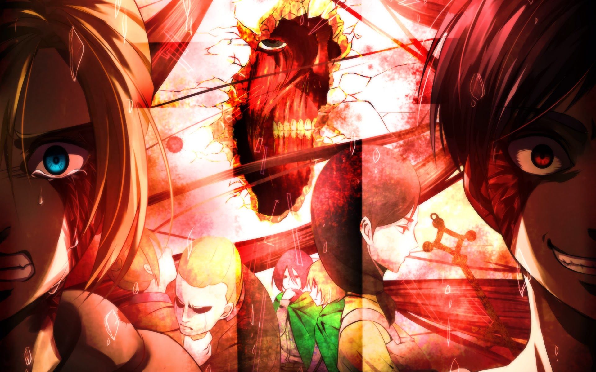 Eren Attack Titan Wallpapers