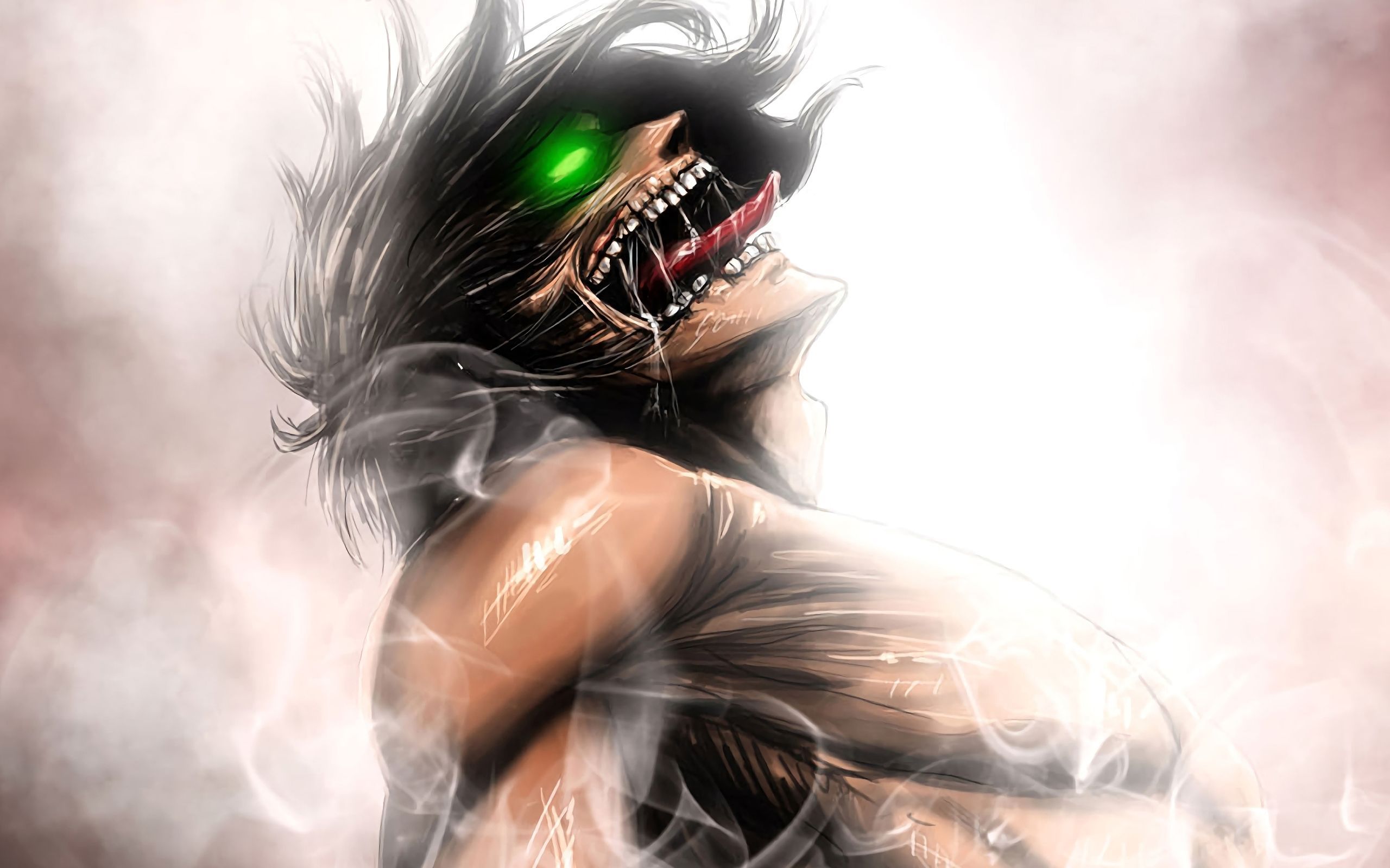 Eren Titan Form Wallpapers