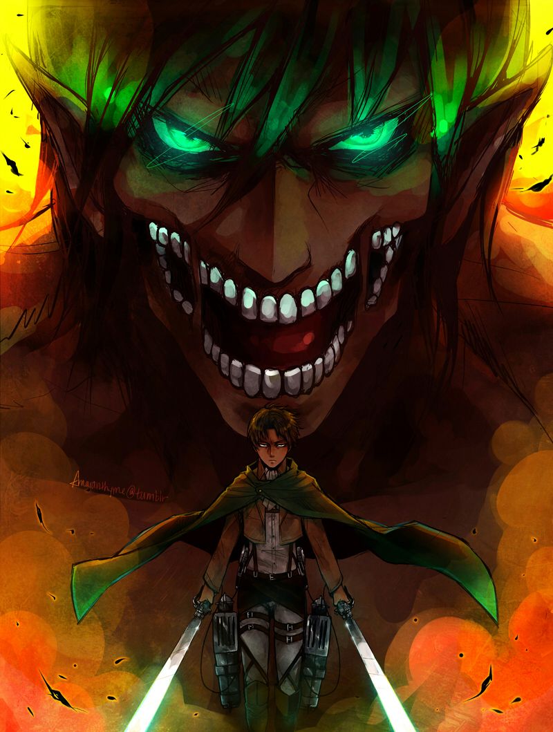 Eren Titan Form Wallpapers