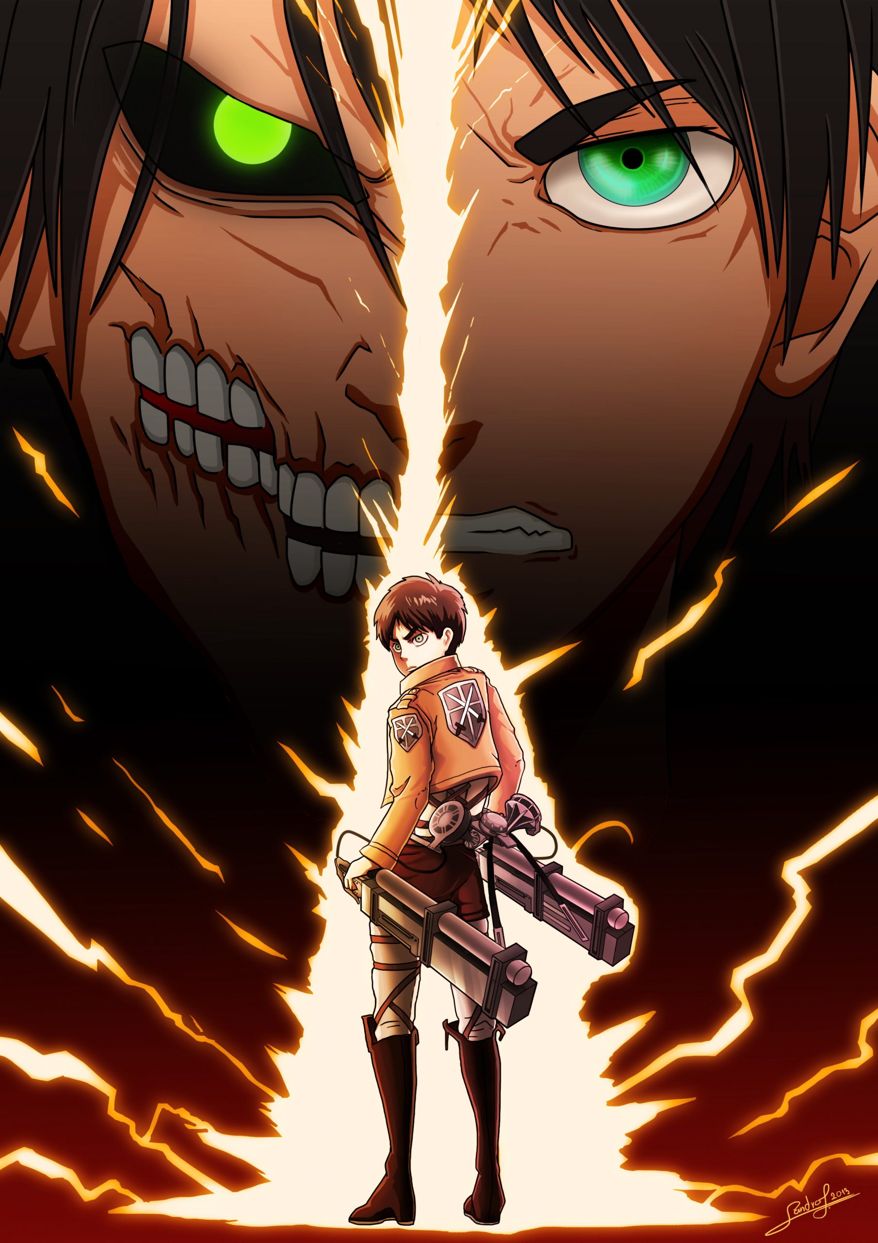 Eren Titan Wallpapers