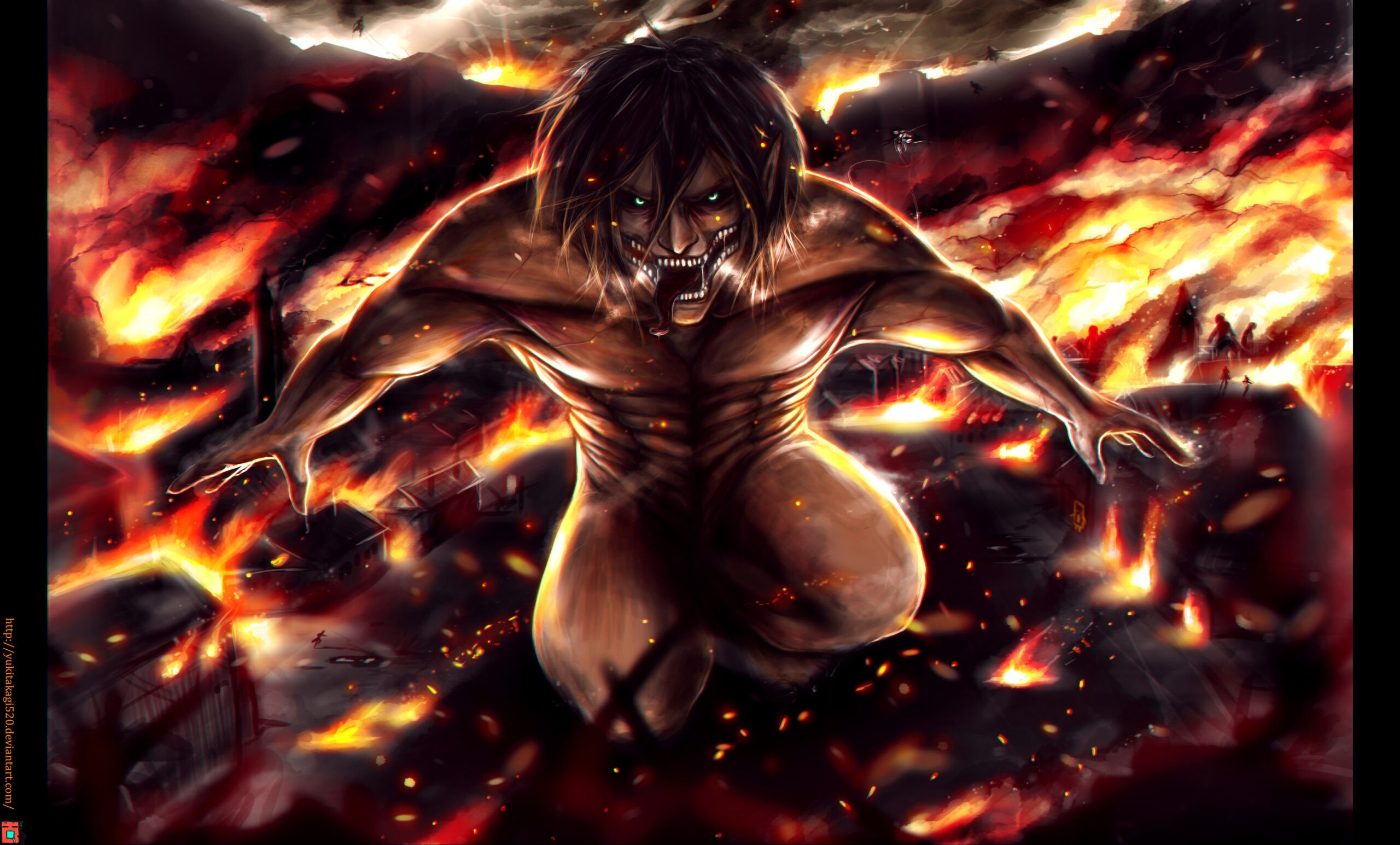 Eren Titan Wallpapers