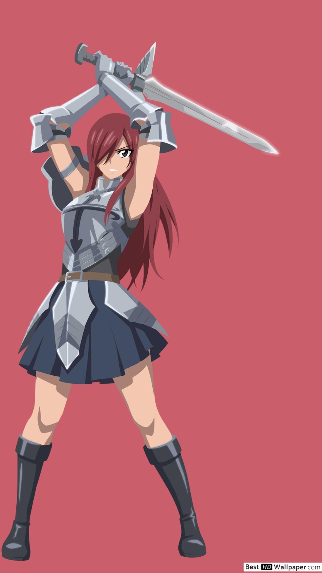 Erza Scarlet Phone Wallpapers