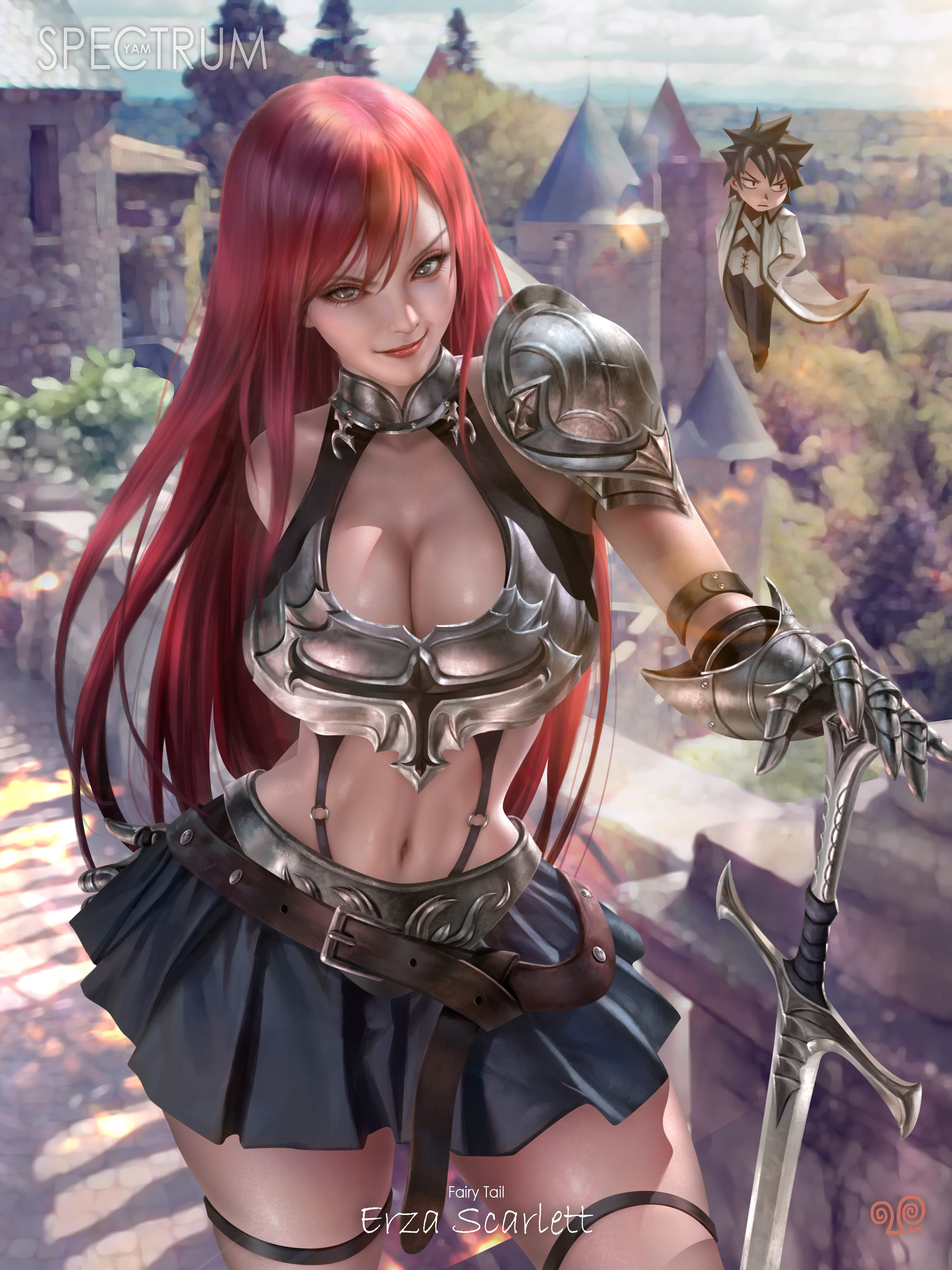 Erza Scarlet Phone Wallpapers