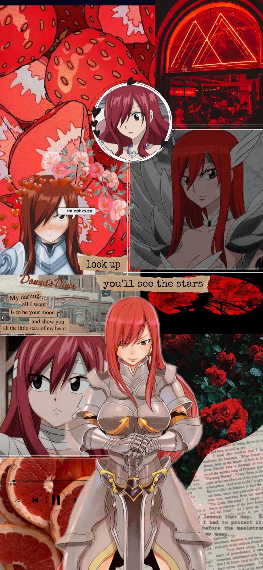 Erza Scarlet Phone Wallpapers