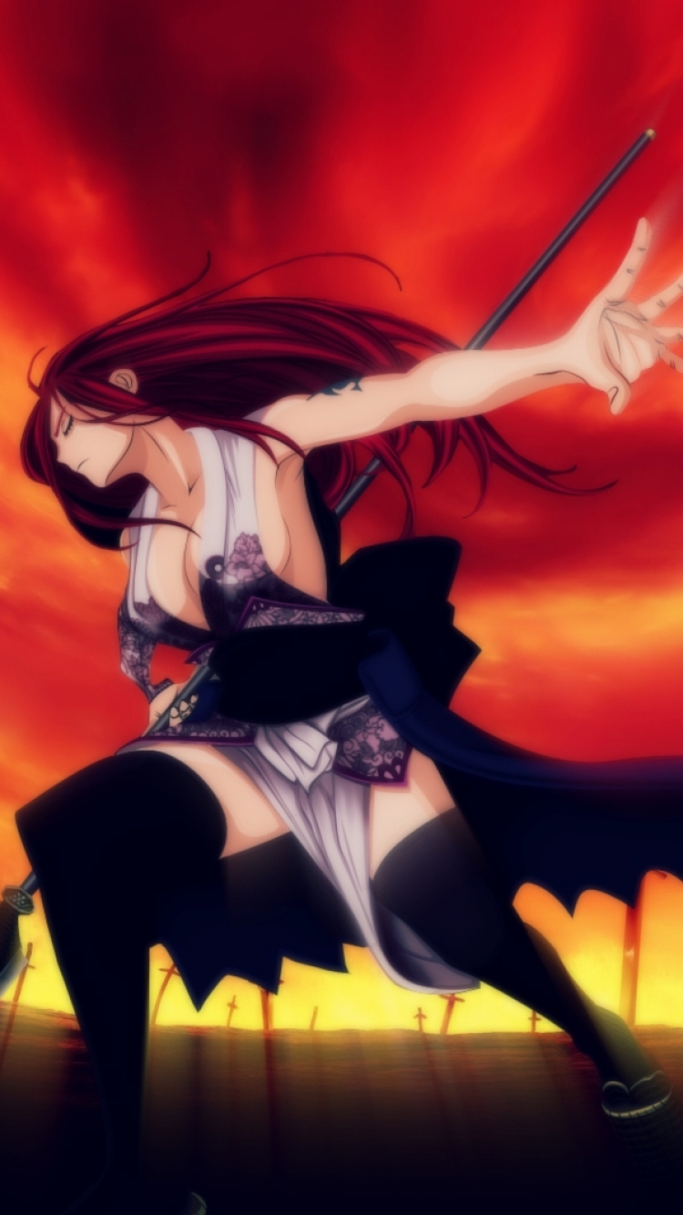 Erza Scarlet Phone Wallpapers