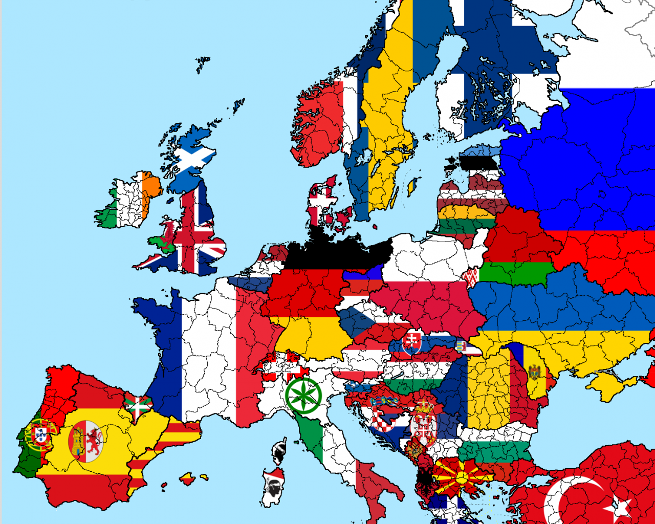 European Map Wallpapers