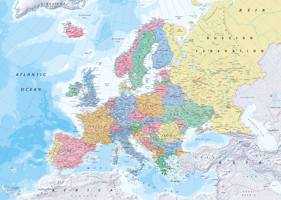 European Map Wallpapers