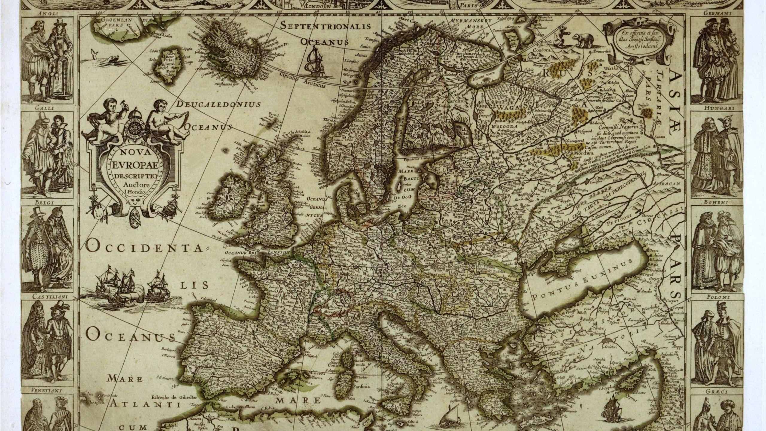 European Map Wallpapers