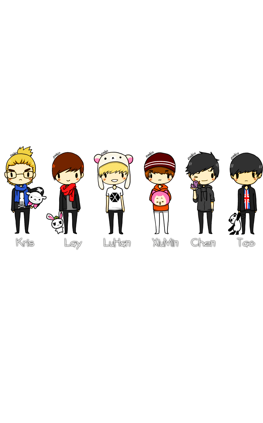 Exo Chibis Wallpapers