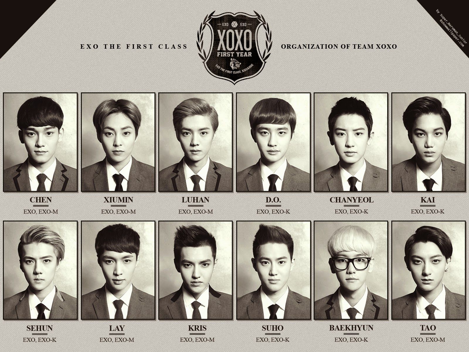 Exo Xoxo Photoshoot Wallpapers