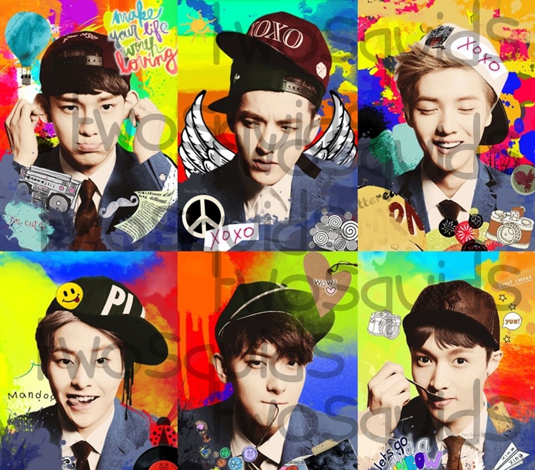 Exo Xoxo Photoshoot Wallpapers